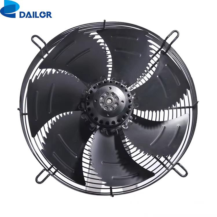 200mm-900mm DC EC AC HVAC Heat Pump Industry Axial Fan Cooling Fan Motor manufacture