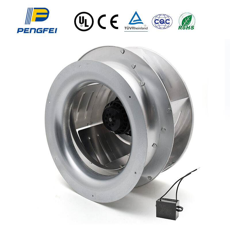 Вентилятор кондиционера и очистителя воздуха переменного тока 450 мм, канальный вентилятор, центробежный вентилятор с прямым колесом
