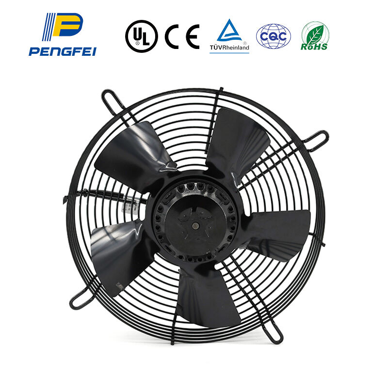 พัดลมอุตสาหกรรมแบบแกนกลาง EC 600 มม. อัตราการไหลของอากาศ 6000 ลูกบาศก์ฟุตต่อนาที ใบพัดเหล็กกล้าคาร์บอน 920 วัตต์ 220V/380V ระบายอากาศโรงงานอุตสาหกรรม อากาศบริสุทธิ์