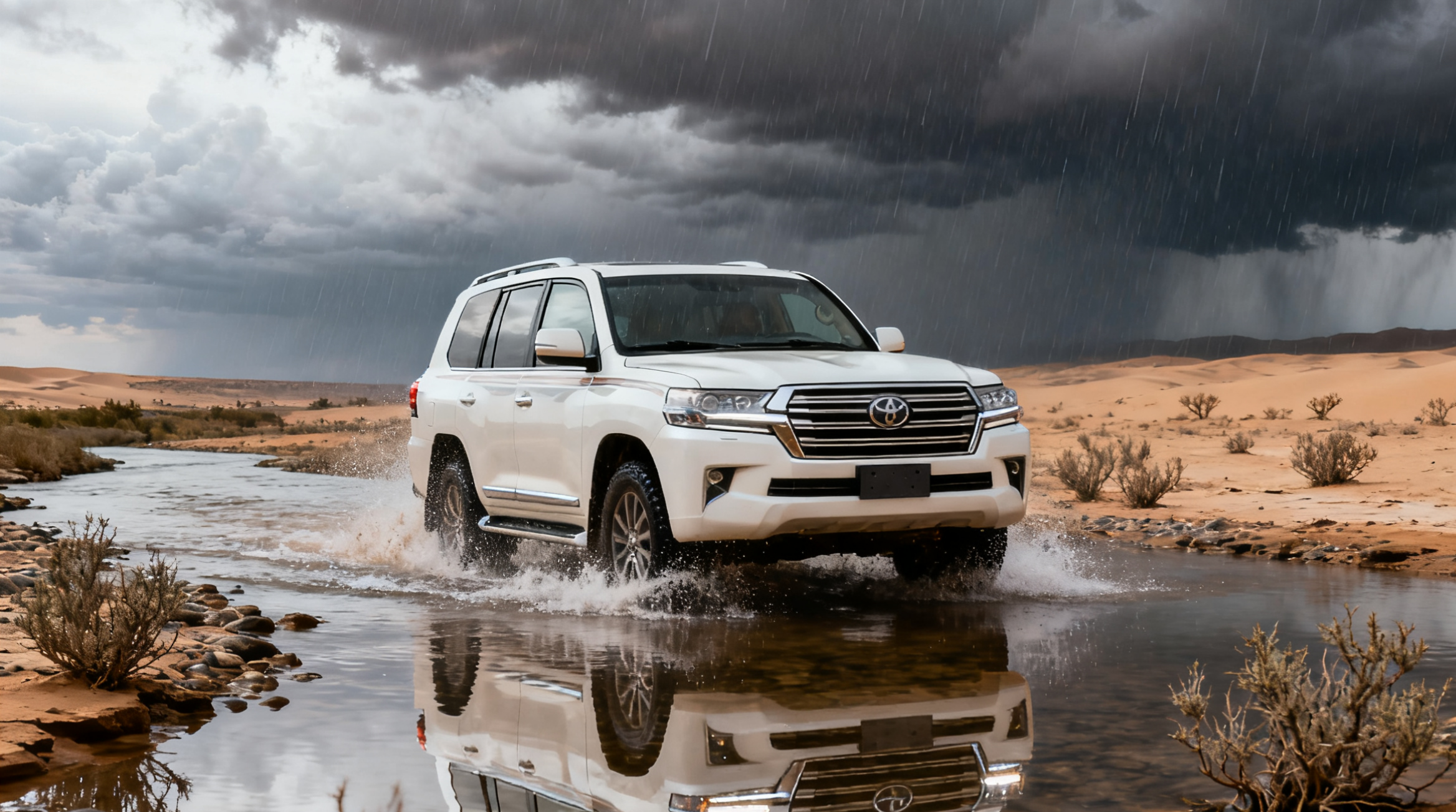 Mastering the Desert Winds: LC300 Power Tailgate’s Exceptional Experience in the Middle East