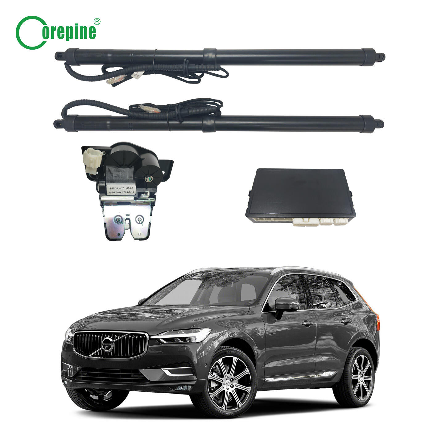 Corepine Custom Smart Electric Power Automatic Tailgate Lift Assist System Kit for 2018-2022 Volvo XC60 New Condition Body Parts