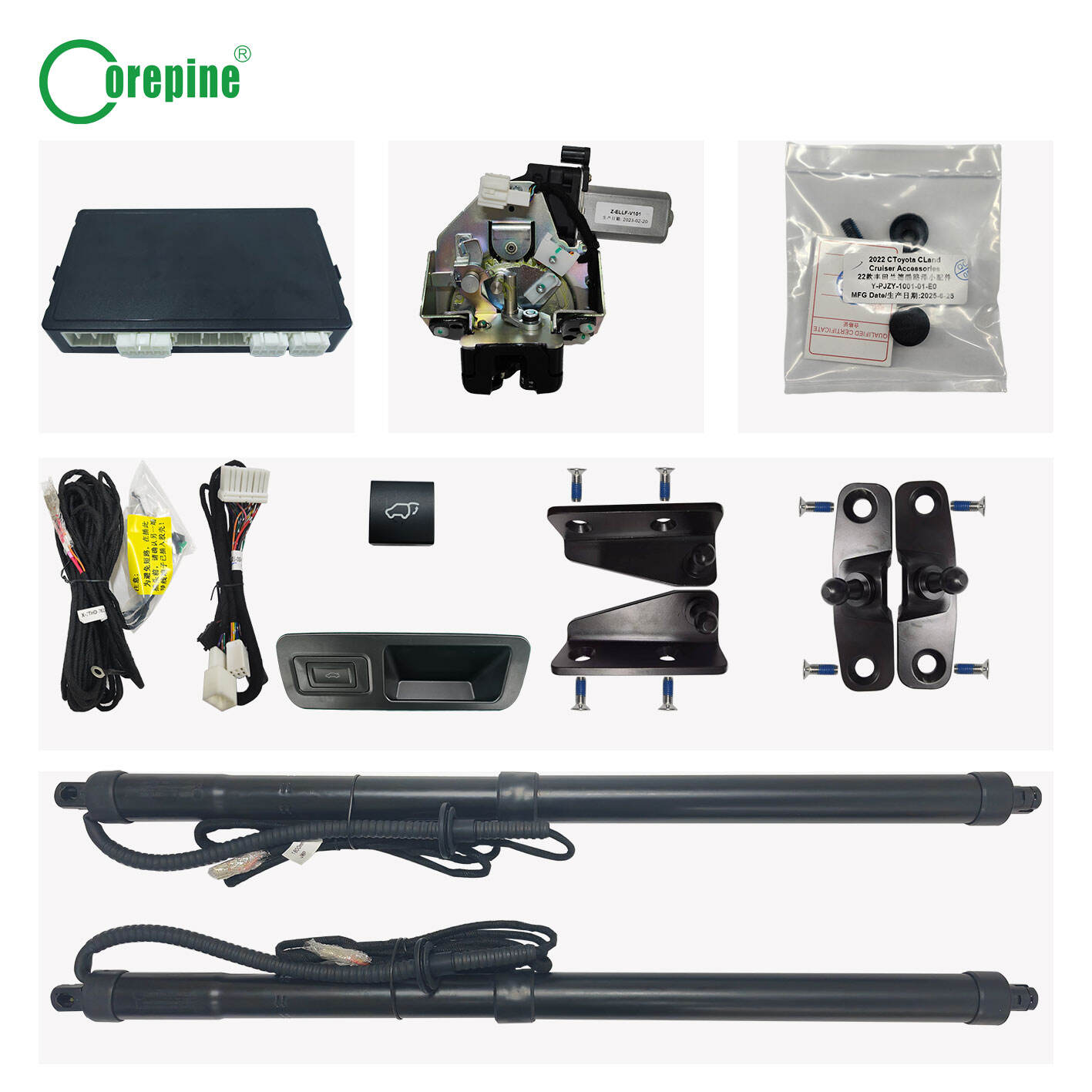 2022 टोयोटा लैंड क्रूजर (एलसी300) इलेक्ट्रिक पावर्ड टेलगेट