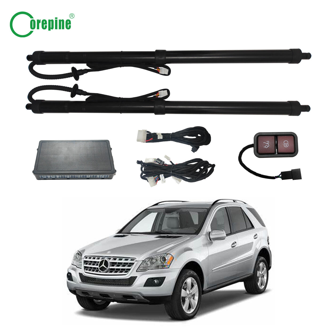 Нов комплект за автоматична електрическа задна врата от Corepine за Mercedes-Benz ML от 2010 г.