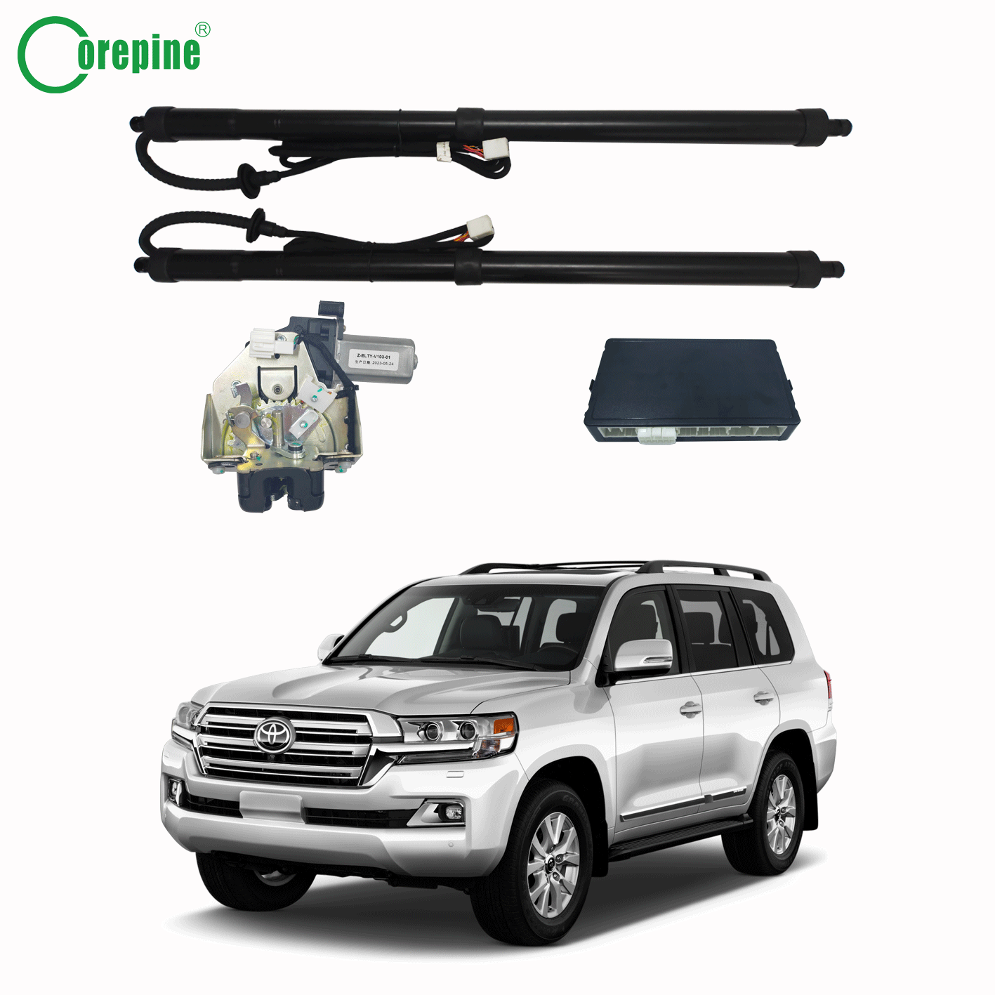 Corepine Smart Electric Power Automatic Car Tailgate Lift System Kit for 2016-2020 Toyota Land Cruiser