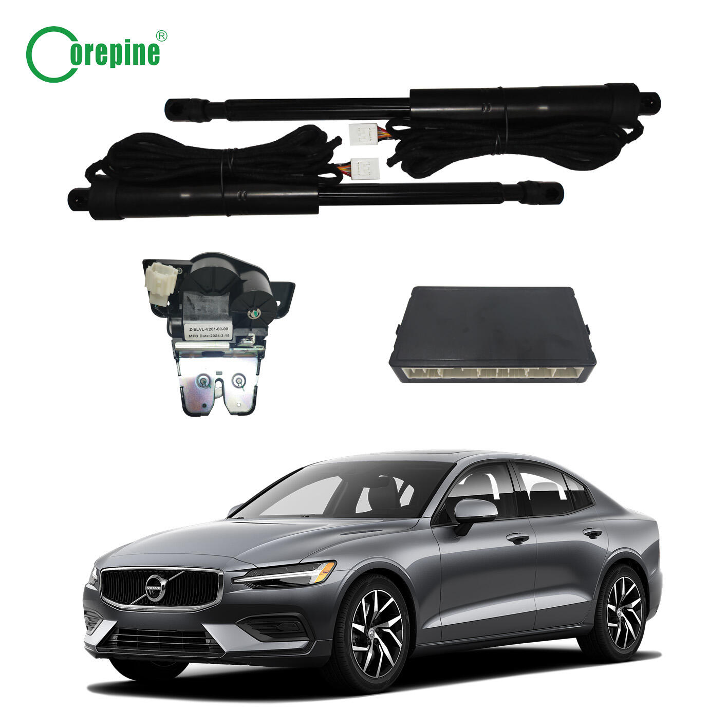 Corepine Customize Power Automatic Smart Electric Tailgate Lift Assist System Kit New Condition Other Body Parts for 2020-2023 Volvo s60