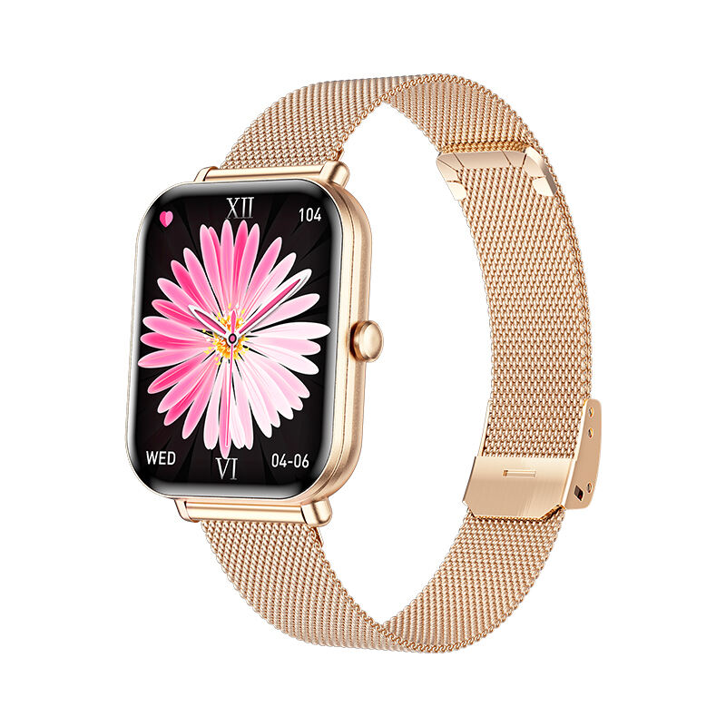 Health Smartwatch KM66 Women 1.75inch HD Screen Heart Rate Blood Oxygen Blood Pressure BT Calling Change Watch Faces Health Smartwatch 2025