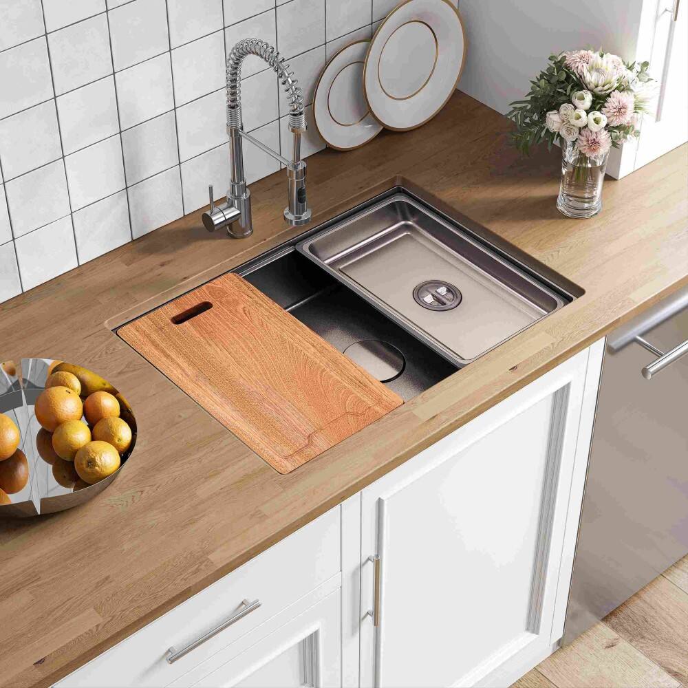 Cutting Board and Sliding Bowl