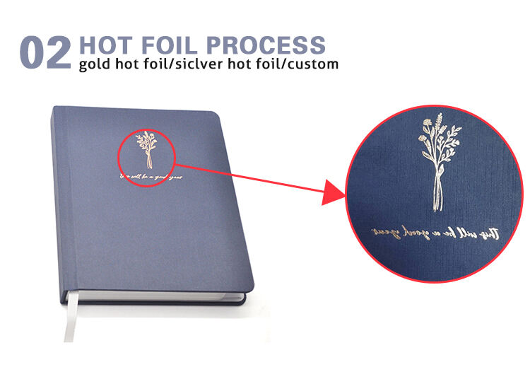 Hot Foil Process Journal Luxurious Hot Foil Process Journal with Rich Textures details