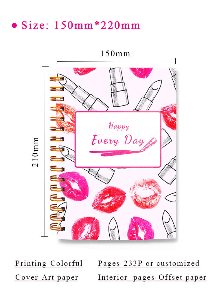 Spiral Planner With Box  Featuring Stylish Cover Design, Durable Binding, factory