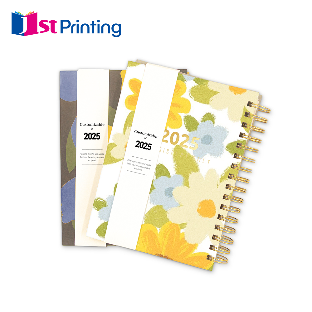 Binder Rings 360 Degree Round Binding Ring Buckle Plastic Metallic Custom diary journal notebook