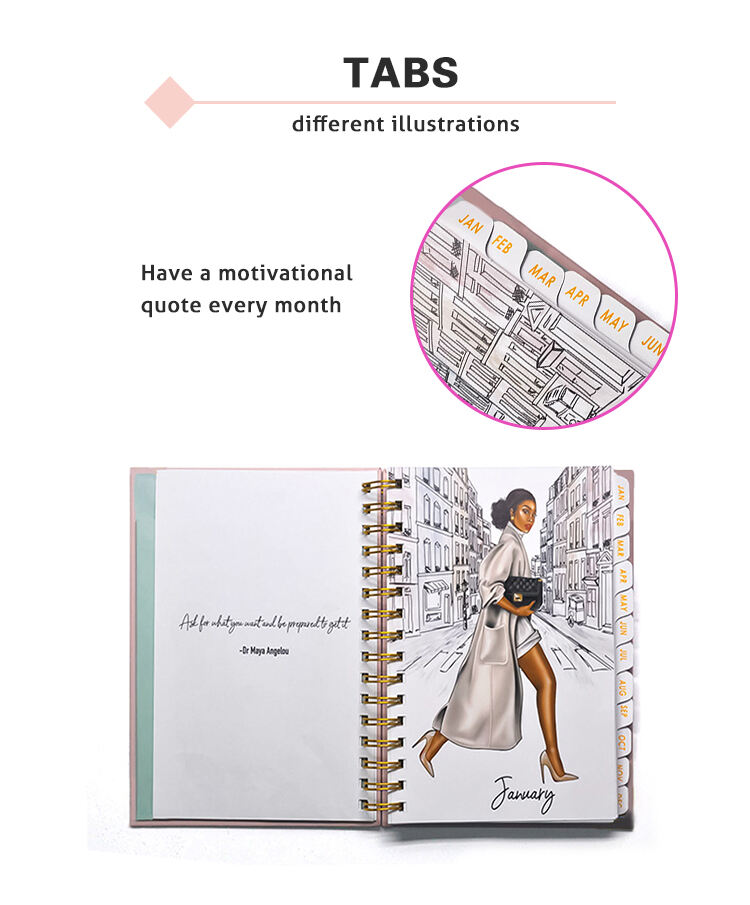 Spiral Bullet Journals Premium Spiral-Bound Bullet Journals with Smooth Writing Paper supplier