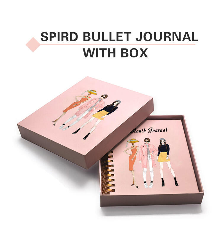 Spiral Bullet Journals Premium Spiral-Bound Bullet Journals with Smooth Writing Paper factory