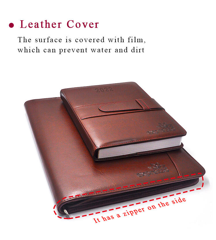 Leather Cover Planner Sophisticated Leather Cover Planner with Timeless Craftsmanship manufacture