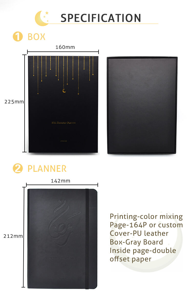 Ramadan Planner With Box  Enhanced with Premium Materials & Stylish Design manufacture