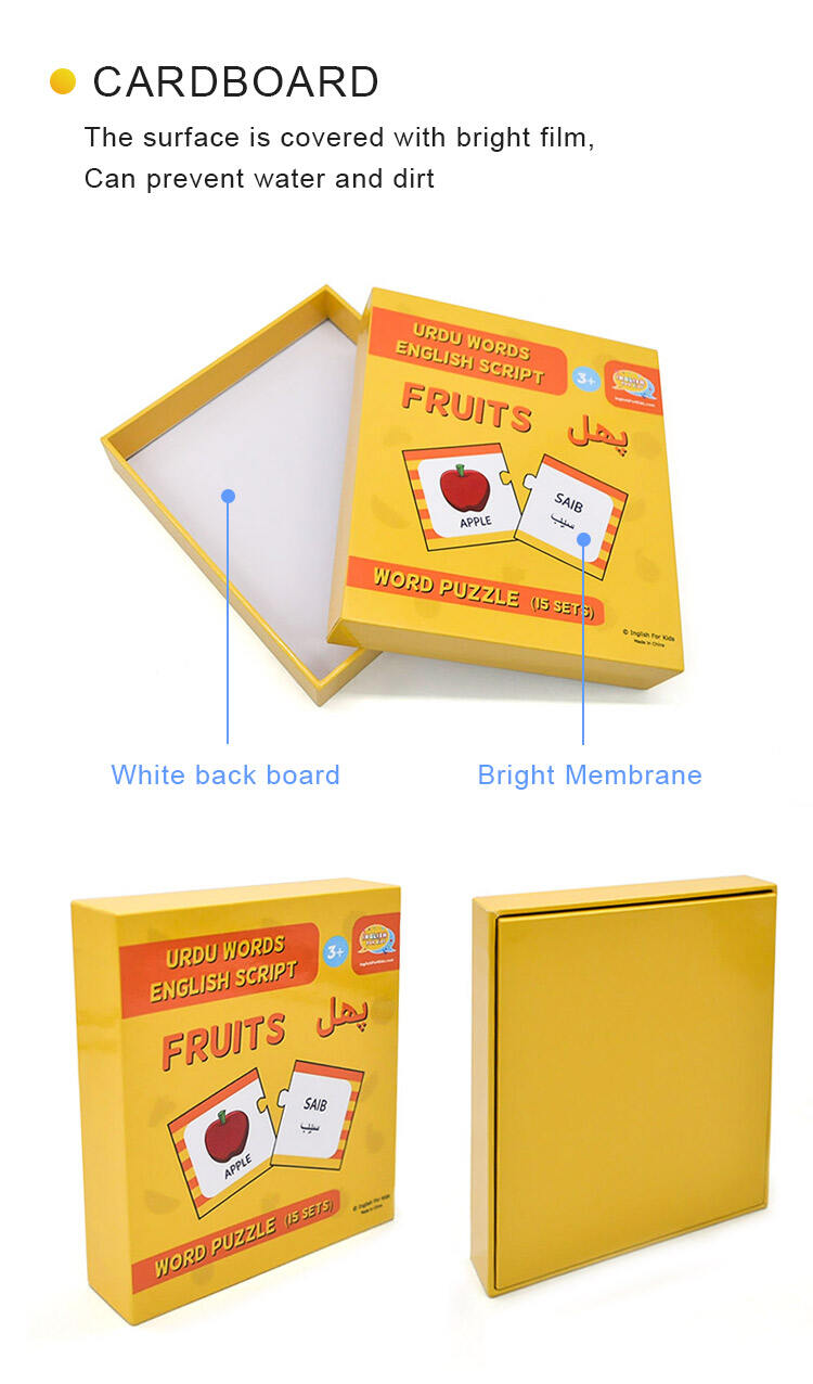 Educational Boxed Set of Cognitive Development Cards for Kids, Featuring Interactive Learning Activities factory