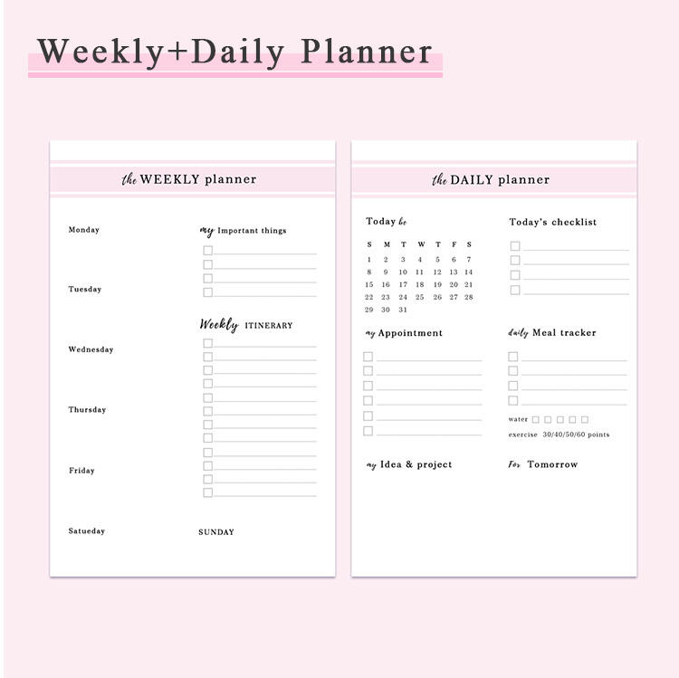 Weekly Daily Planner Comprehensive Weekly & Daily Planner details