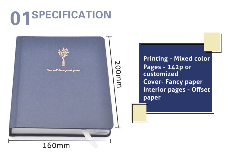 Hot Foil Process Journal Luxurious Hot Foil Process Journal with Rich Textures manufacture