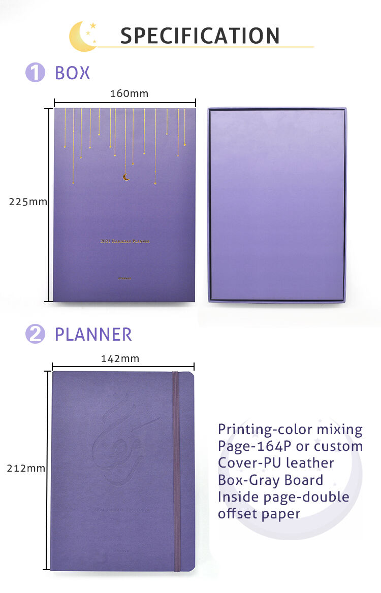 Ramadan Planner With Box  Enhanced with Premium Materials & Stylish Design supplier