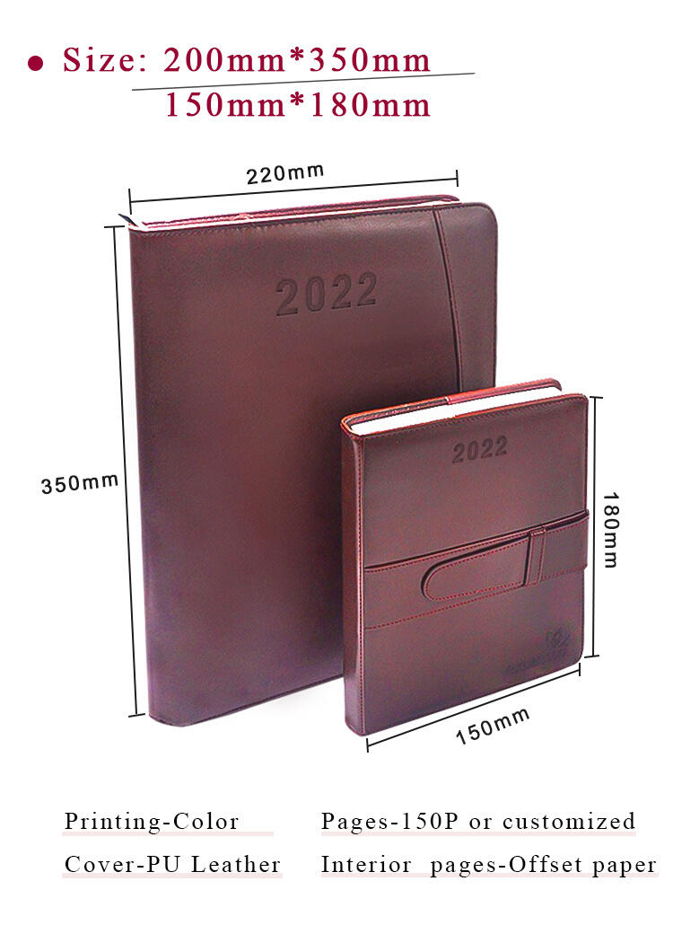 Leather Cover Planner Sophisticated Leather Cover Planner with Timeless Craftsmanship supplier