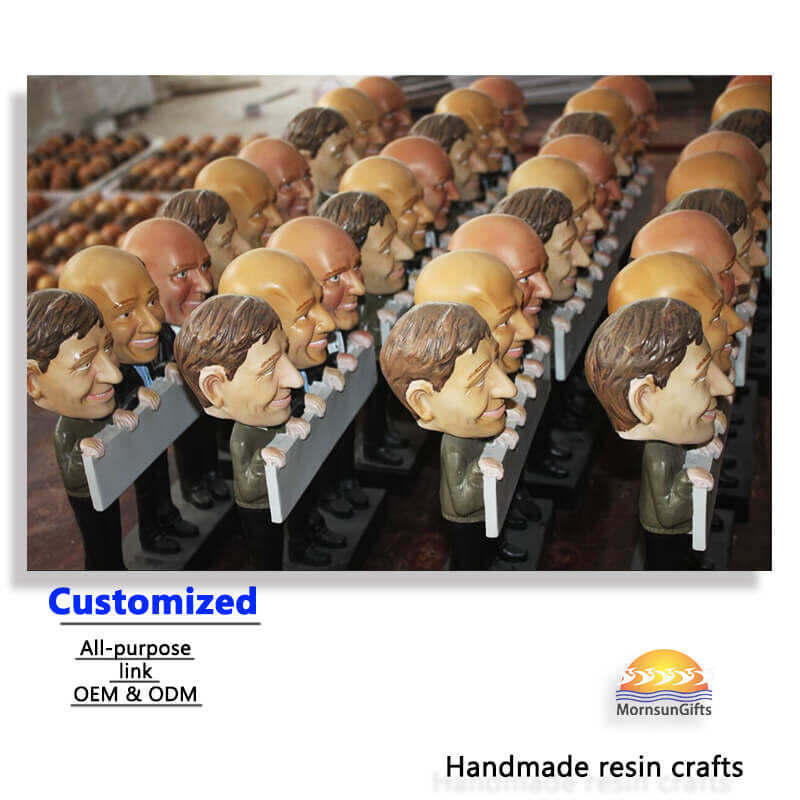 Direct factory manufacturer supplier handmade custom high end good quality professional OEM and ODM resin ceramic crafts