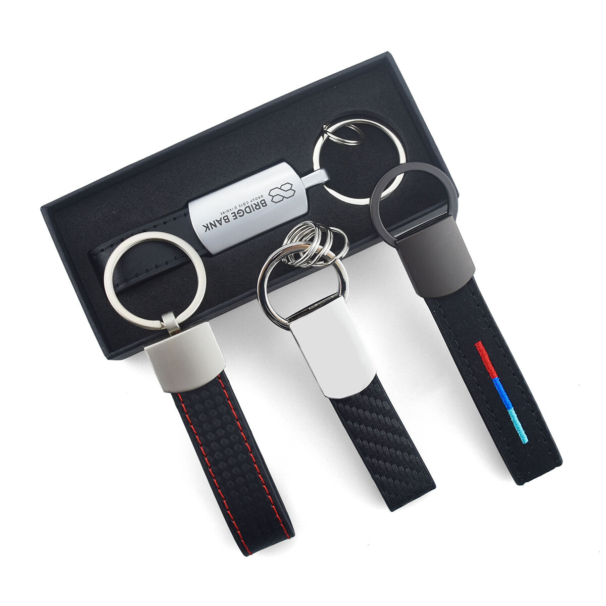 Crafted Belt Leather Keyrings