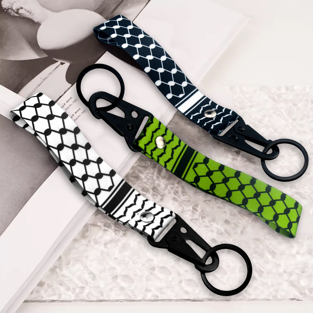 Palestines Lanyard Keychain