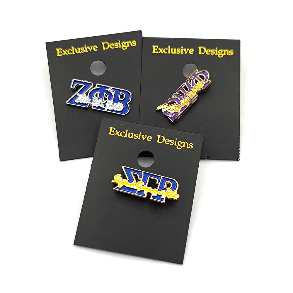 Pins with Paper Card