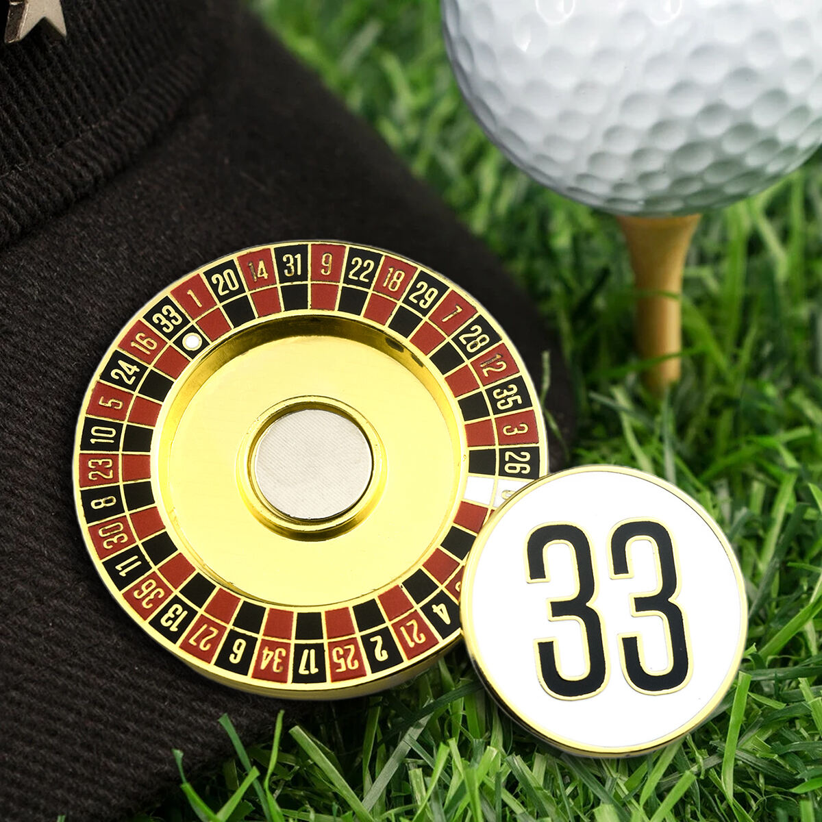 Plating Gold Golf Ball Marker