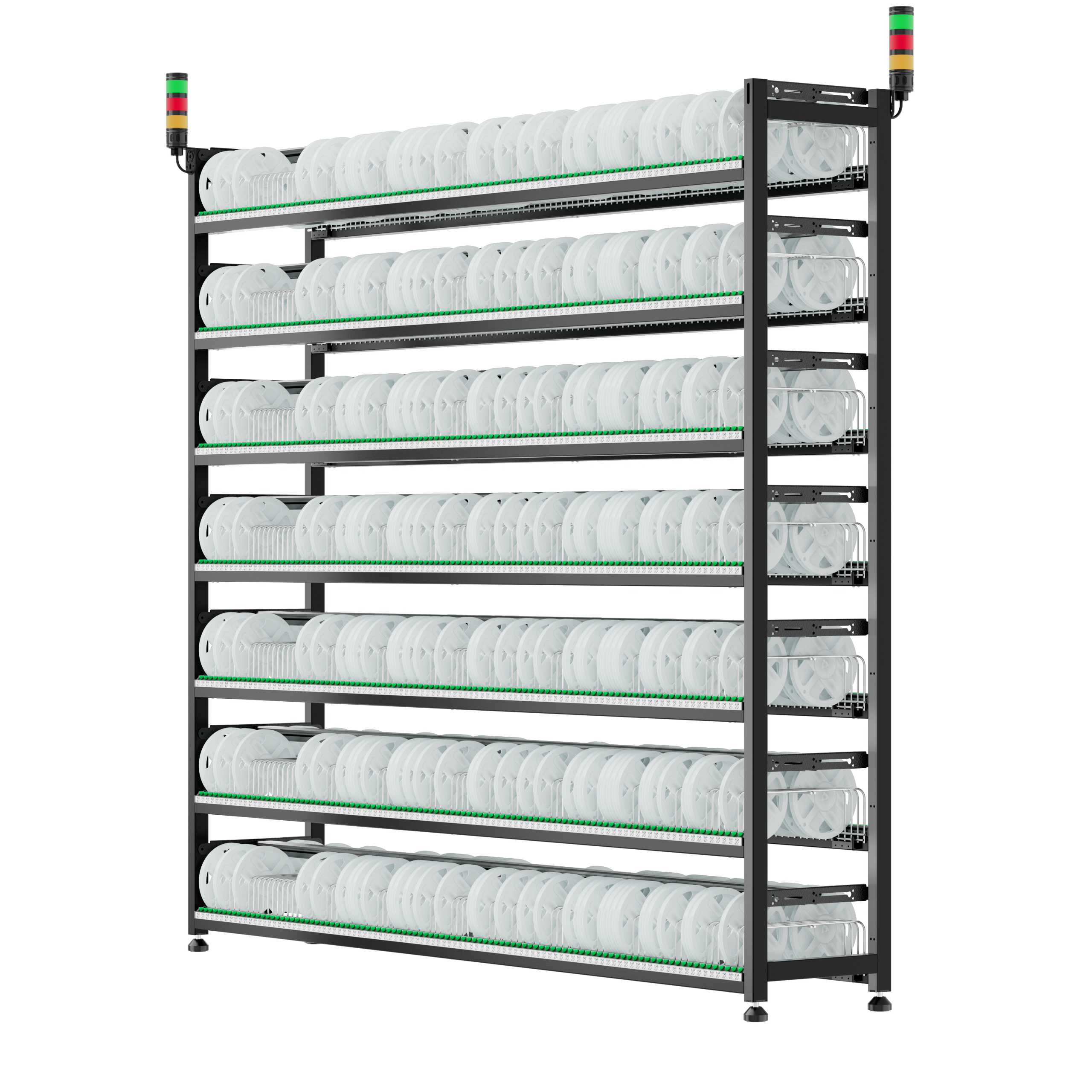 Leenol Sheet Metal Induction Type intelligent rack non-adjustable storage location