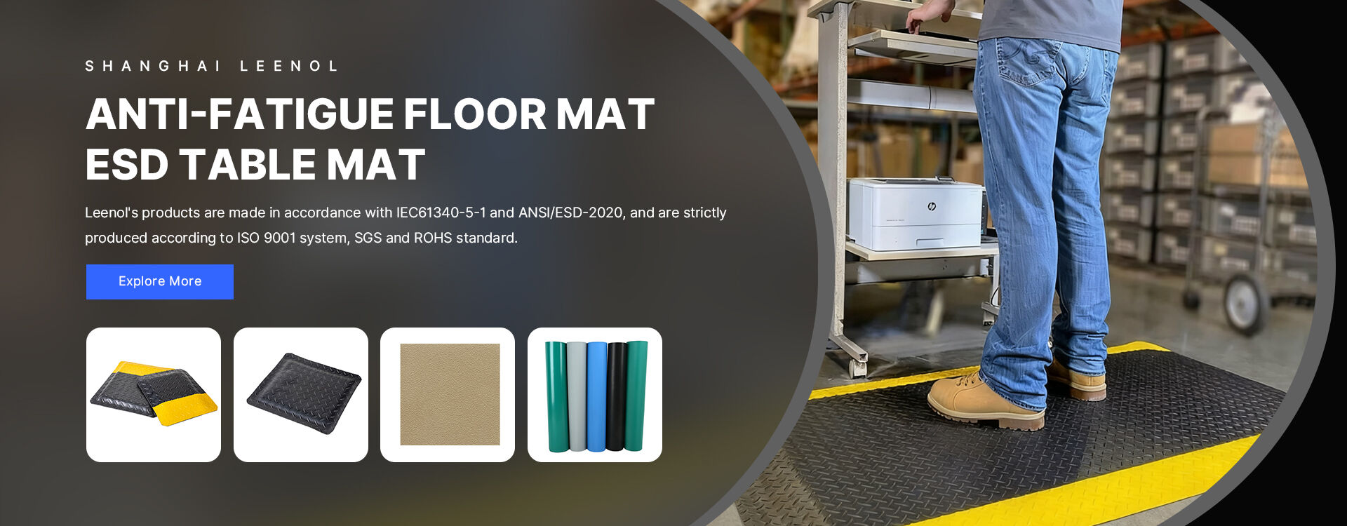 ESD Total Solution, ESD Workbench, ESD SMT Magazine Rack, ESD Packing Material Supplier  - Leenol