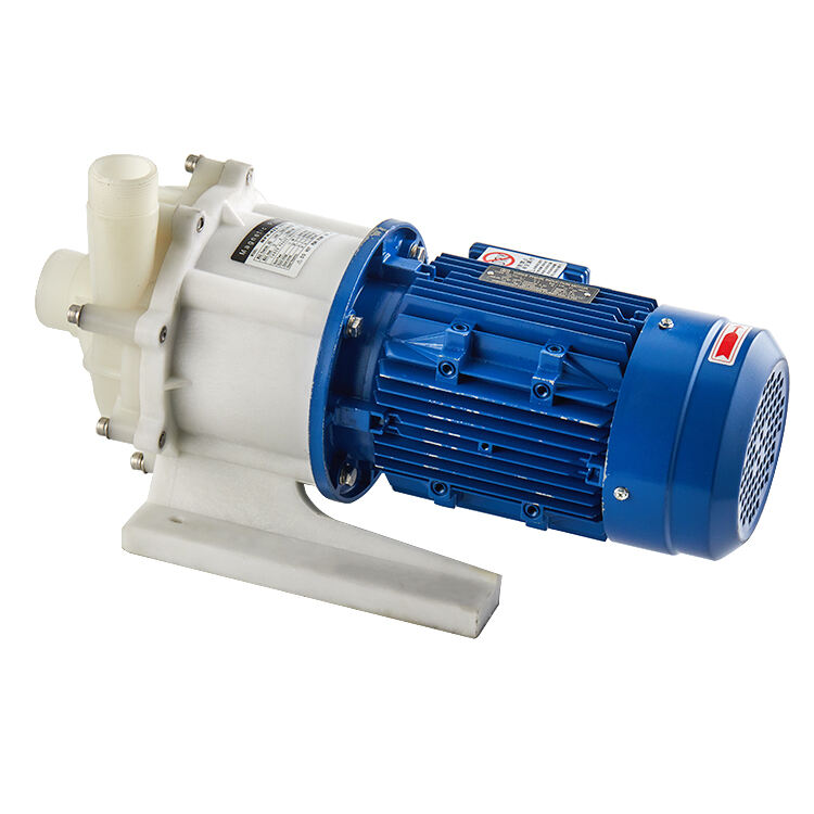 MPH-422 PVDF Chemical Liquid Pump 2hp Magnetic Drive Circulation Pump 400L/Min Non-Leakage Magnet Centrifugal Pump Strong Power