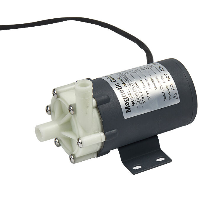 New Arrive WS-15R 12v 24V Brushless DC Mag Pump China Manufacturing Chemical Water Transfer Magnetic Circulating Pump OEM