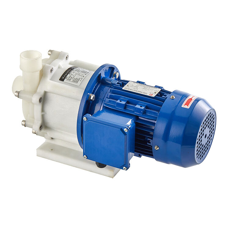 MPH-401 High-Temperature Chemical Pump 380V 50HZ Strong 330L/min PVDF Acid Alkali Resistant Magnetic Pump Watering 50HZ Motor