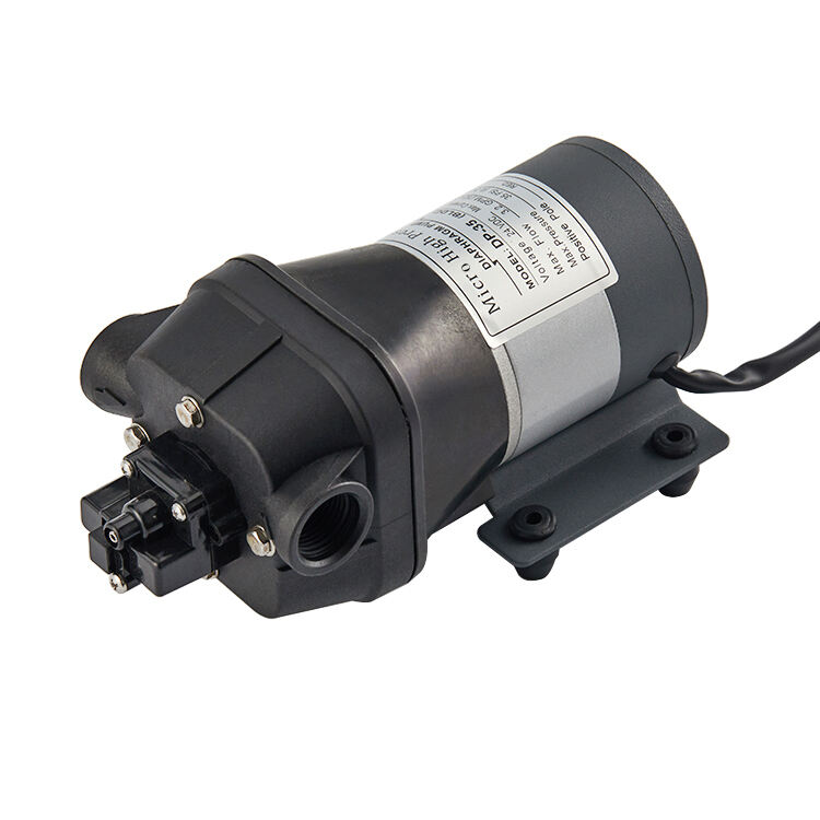 DP-35 BLDC 12V 24V Brushless Motor Booster Pump Small Durable High Pressure Diaphragm Water Pump with Variable Speed Control Optional