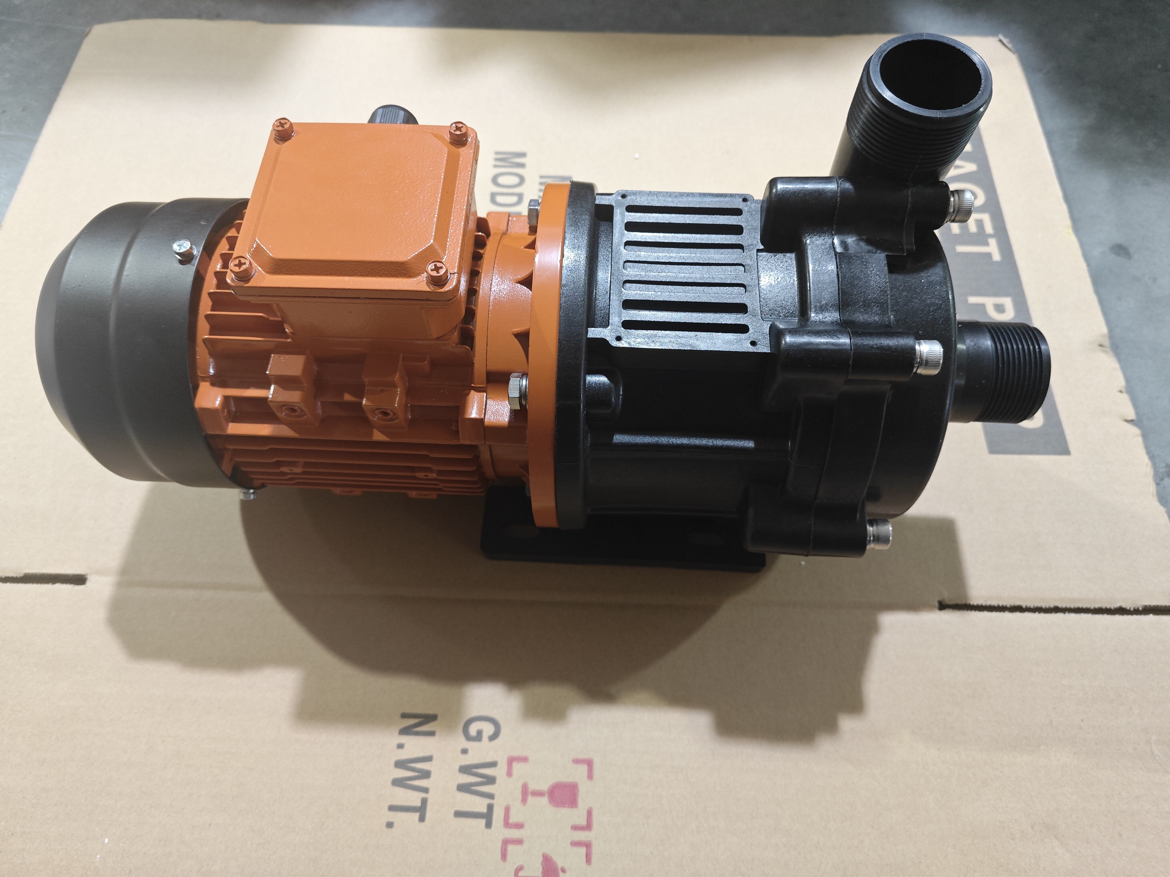 MPH-400 PP Magnetic Chemical Pump (Brown)