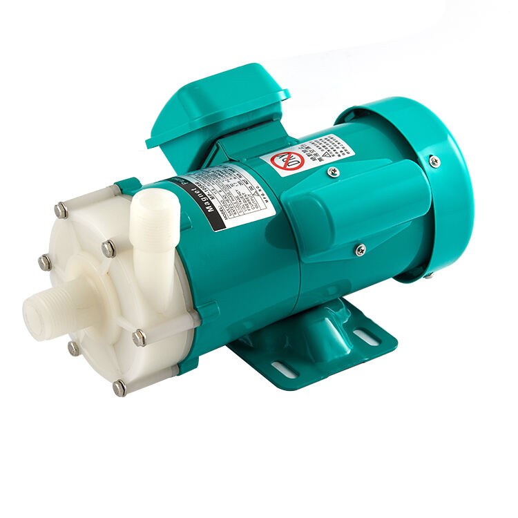 MP-100rm PVDF Head Magnetic Driven Pump with 120/130 L/Min Capacity Strong Corrosion Resistance for Strong Acid Solvent