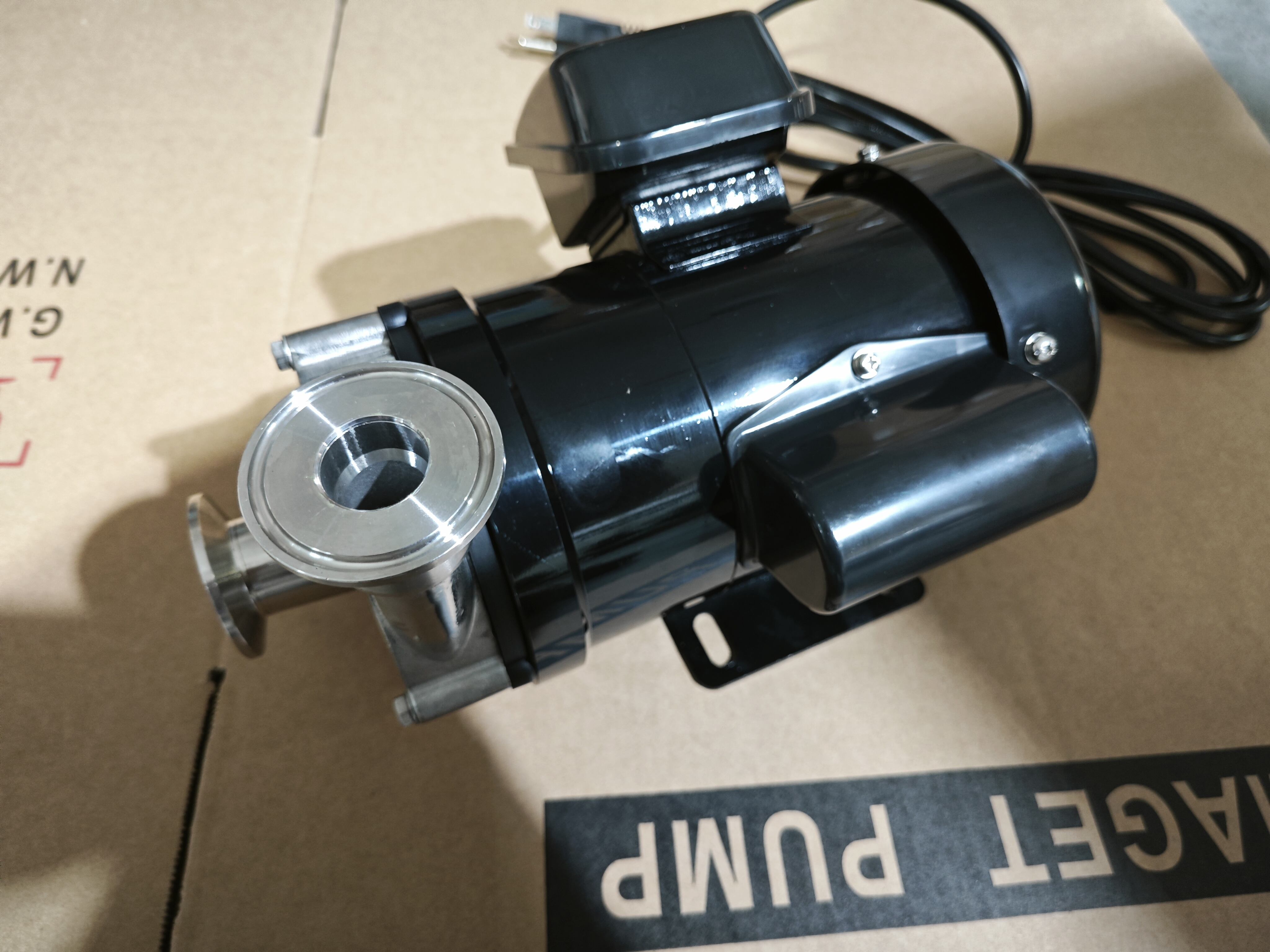 Black MP-70RM 1.5Inch Tri-Clamp Stainless Steel Brew Beer Pump Homebrew Brewery Food Grade Pump High Quality Manufacturer