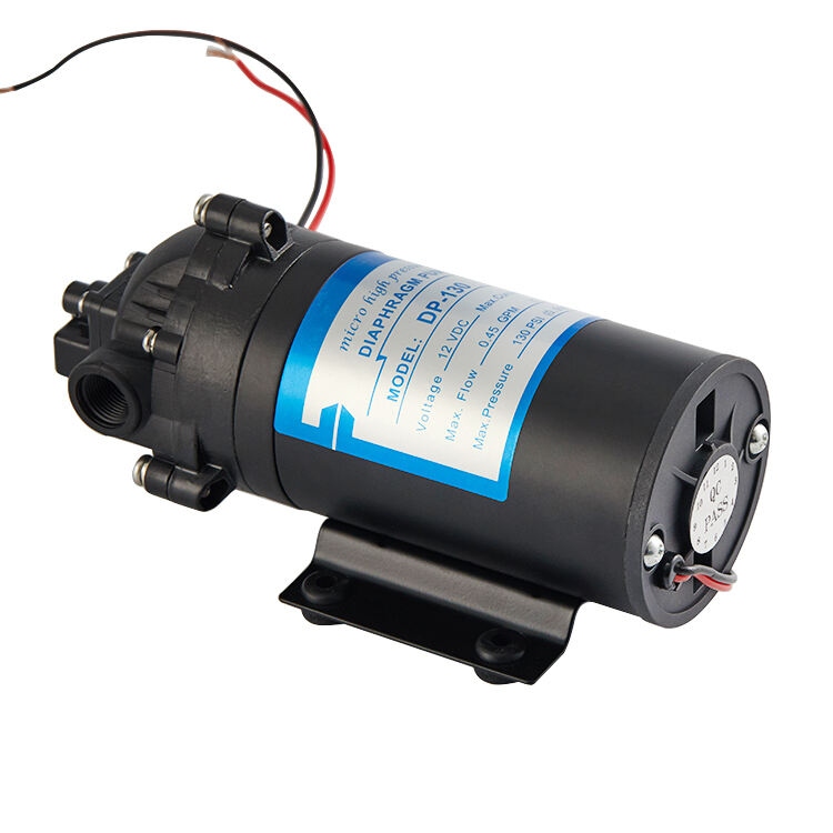 DP-130 High-Pressure 1.7L/min Electric Chemical Booster Pump 12V/24V DC Micro Diaphragm Pumps 130Psi High Pressure
