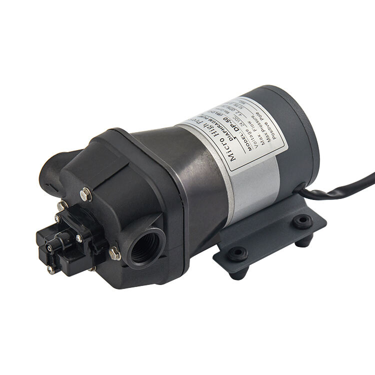 New 12V 24V Brushless Motor DP-50 BLDC Automatic Diaphragm Booster Pump for Reverse Osmosis Water Facility 16L/min 50Psi