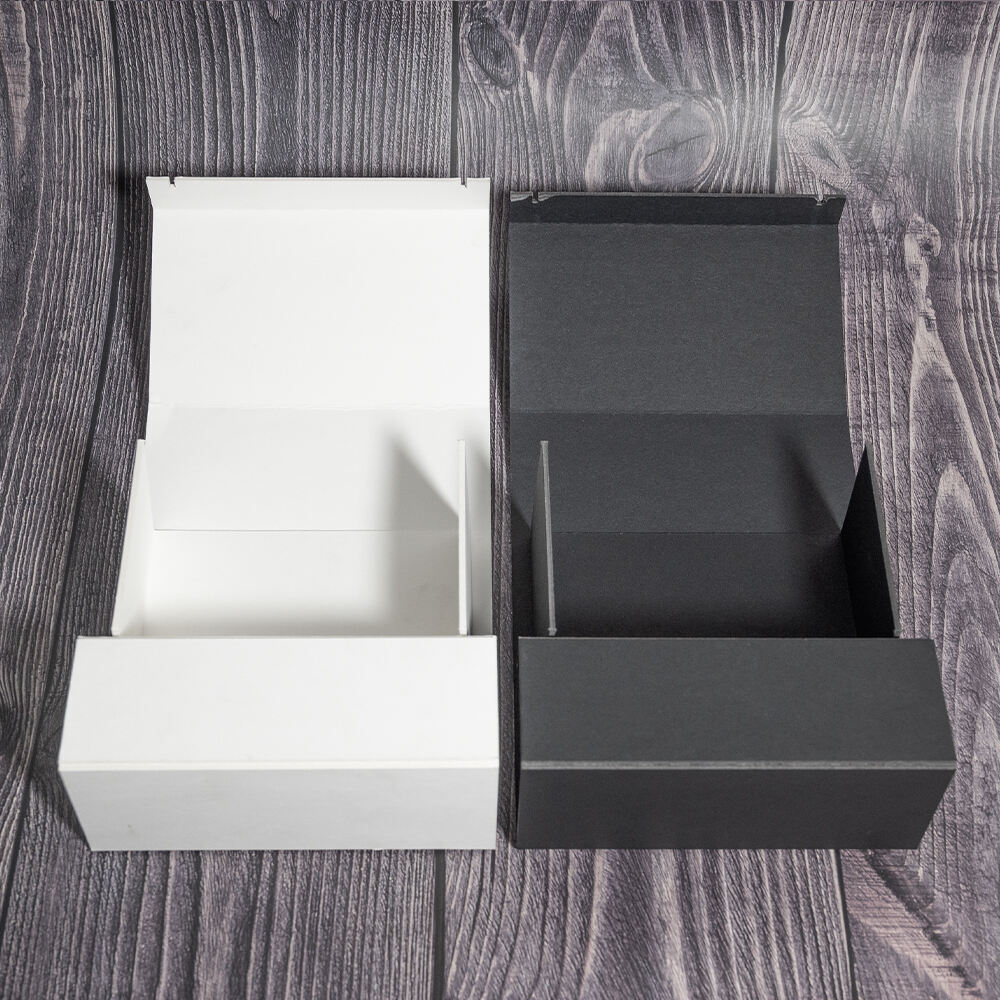 Innovative foldable packaging box with low cost and high-end texture
