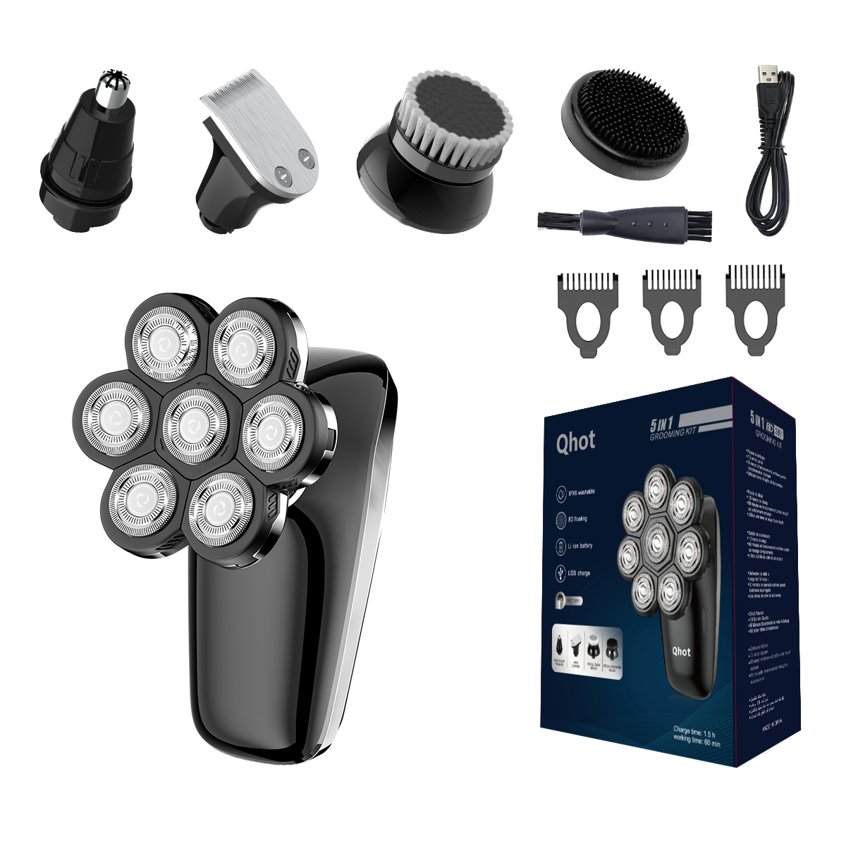 Ongeëvenaarde precisie en comfort bij het scheren