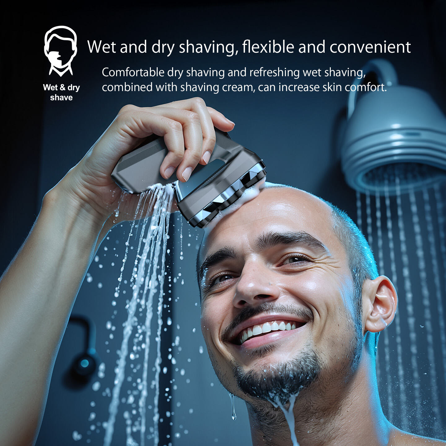 Premium Elektrische Gezichtsscheerapparaat voor Heren