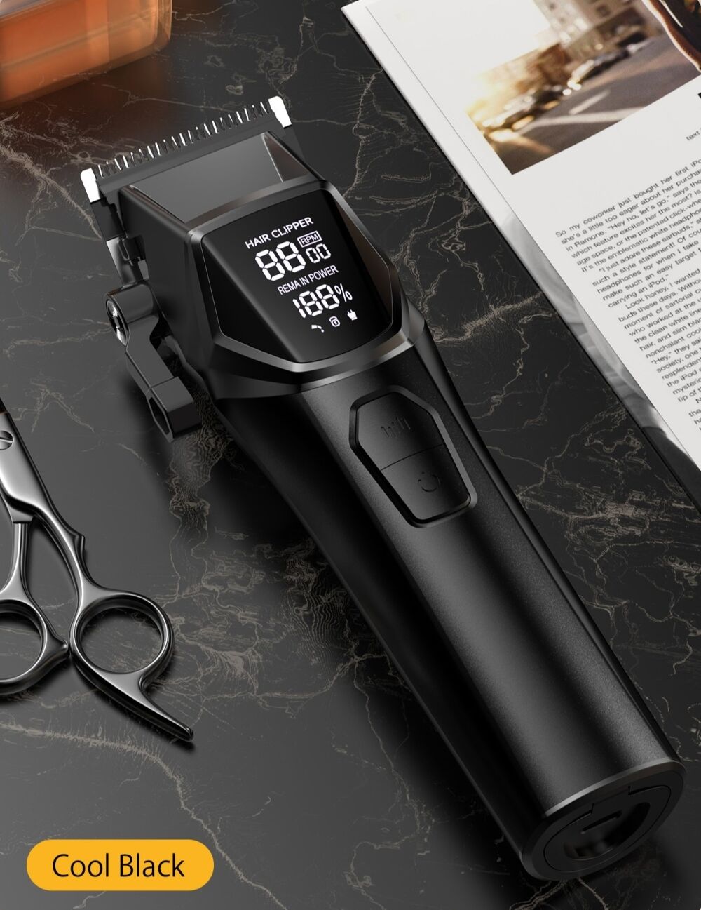 Discover the Ultimate Hair Trimmer for Men with Replaceable Blade Heads