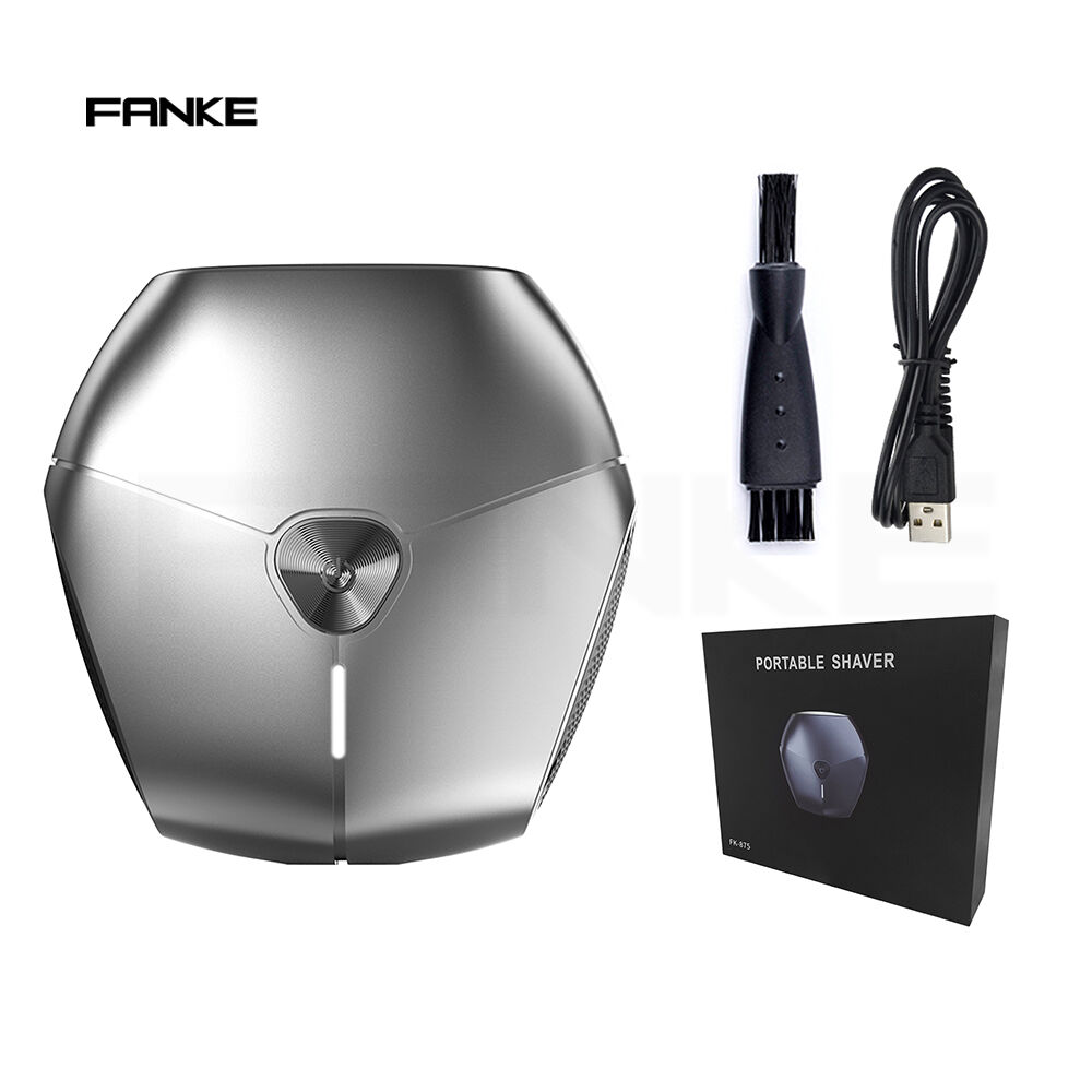 Жижиг хэмжээтэй угааж болдог эрэгтэй хүмүүсийн зөөврийн жижиг хоёр хөвөгч толгойт цахилгаан цохны машинач