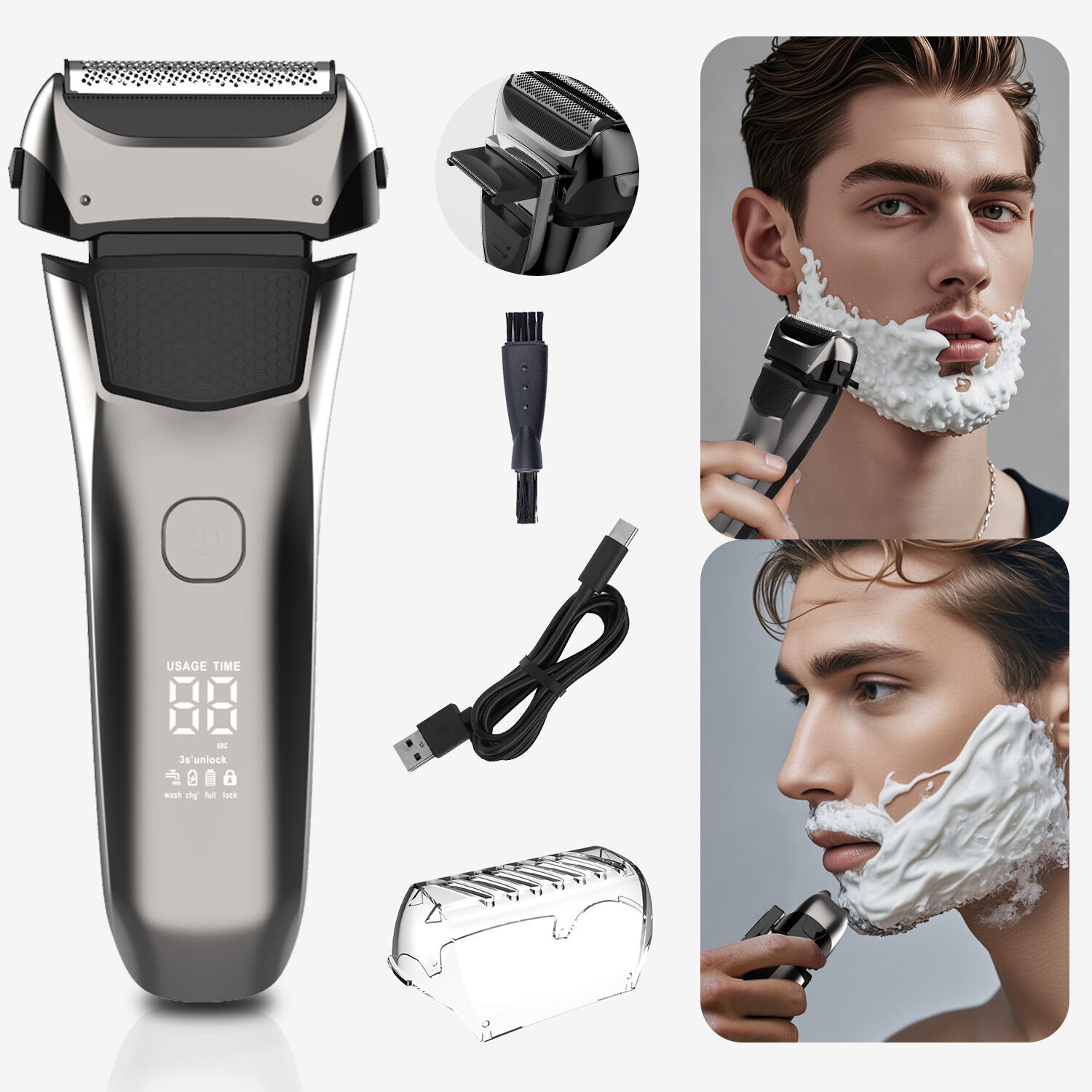 Élje meg a legkiválóbb borotválkozási komfortot a FANKE hálós arcborotvával