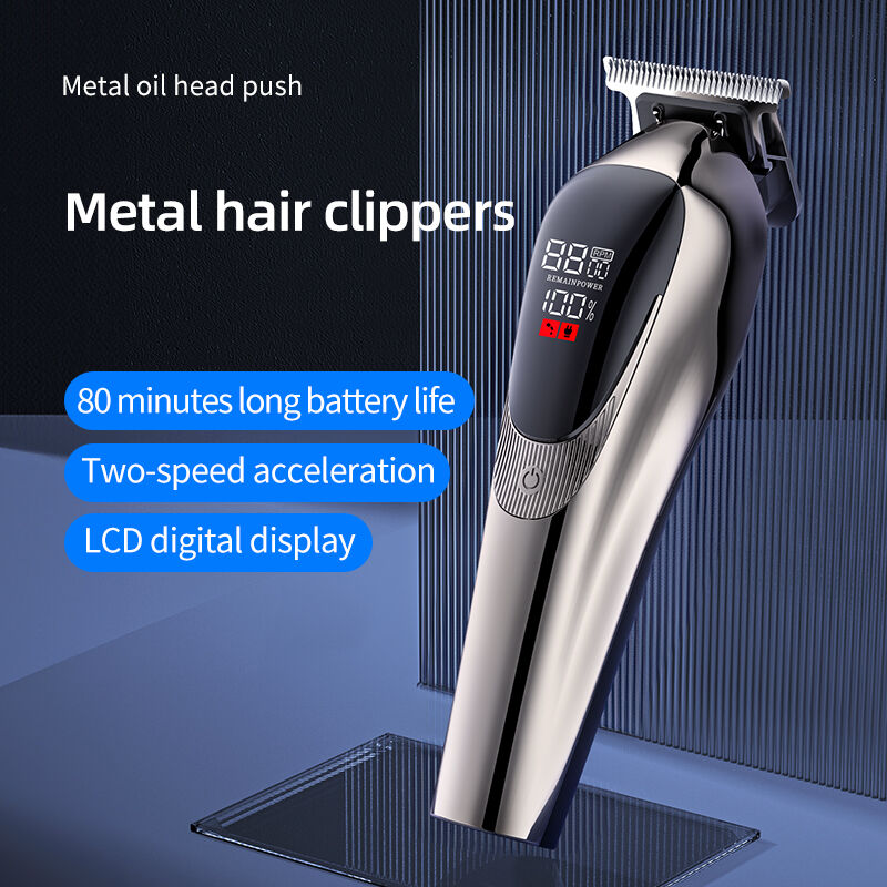 Factory Waterproof Home Men Hair Trimmer Electric Hair Clipper FK-313