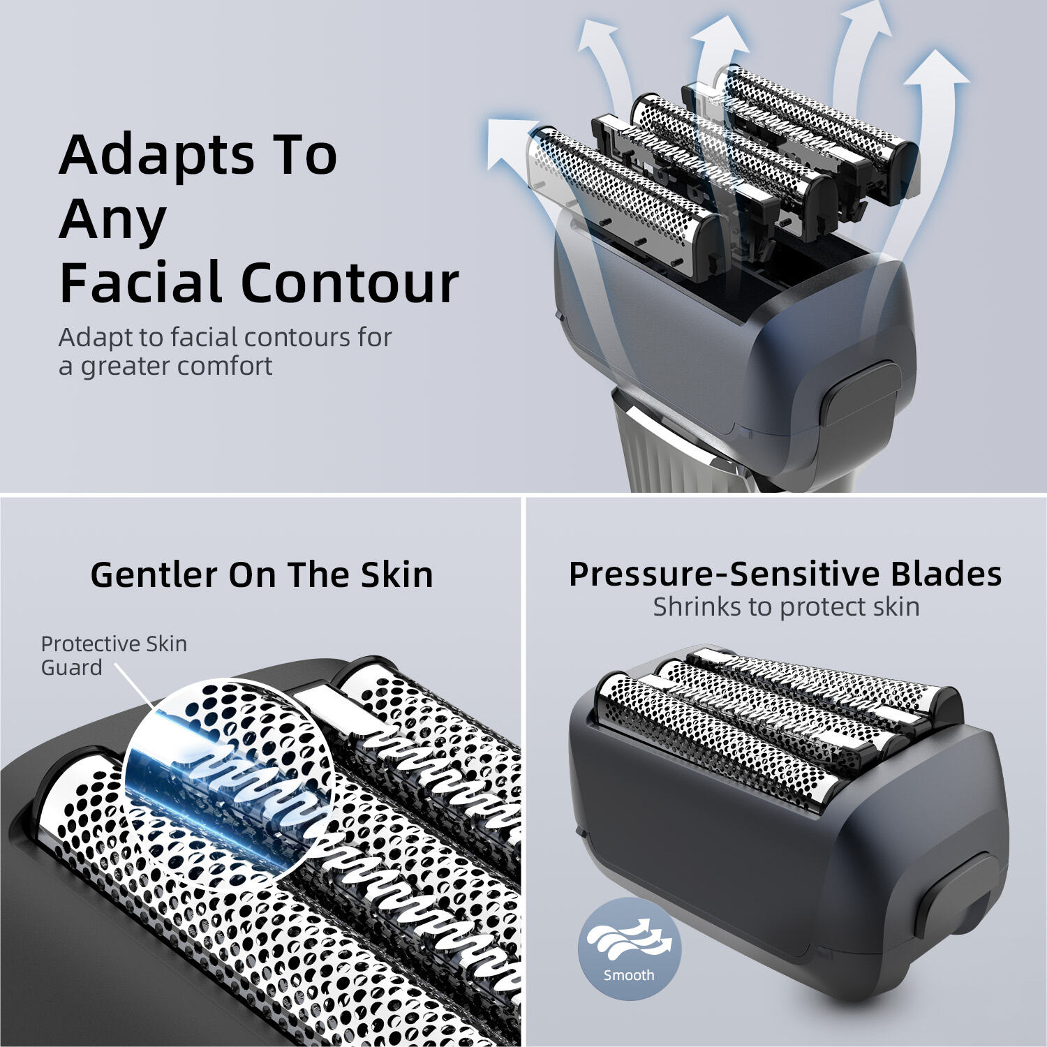 Élje meg a kiváló borotválkozást a Foliahajnyíróval