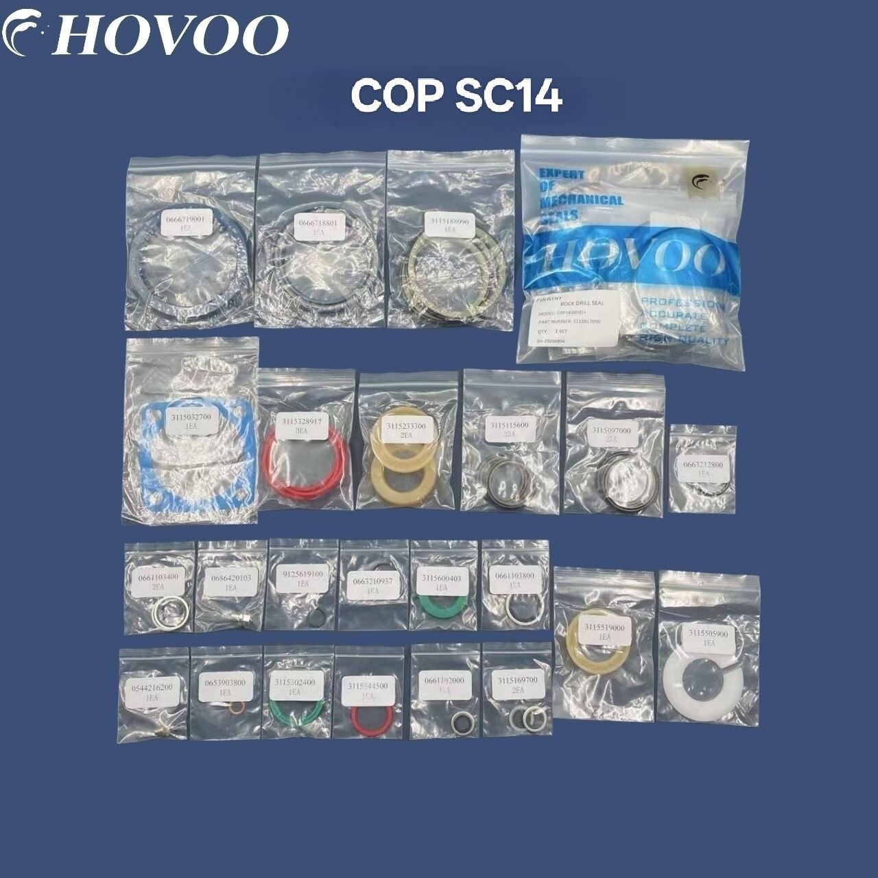Setiau Tôg COP SC14 ar gyfer Driliau Creadigol Hydrolig