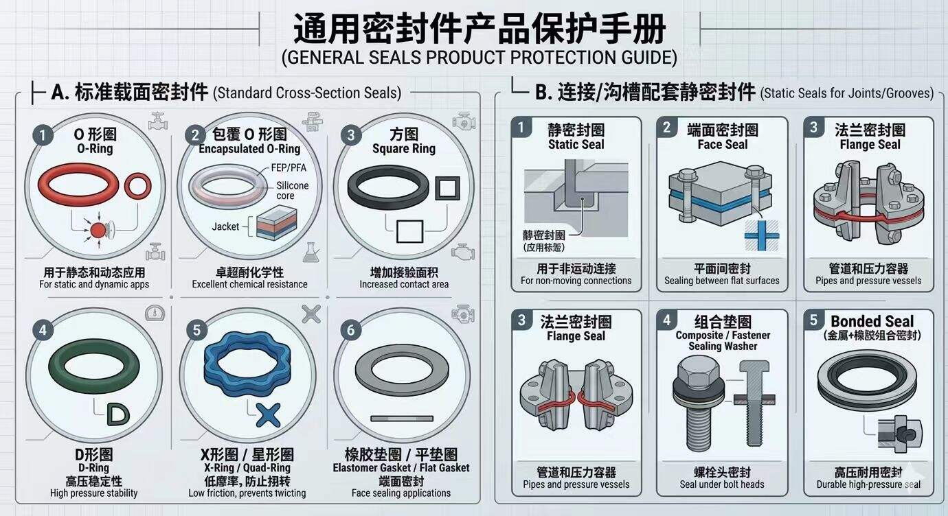 Producta Sigillantia ex Caoutchouco et Plastica – Lectio I: Sigilla Normalia