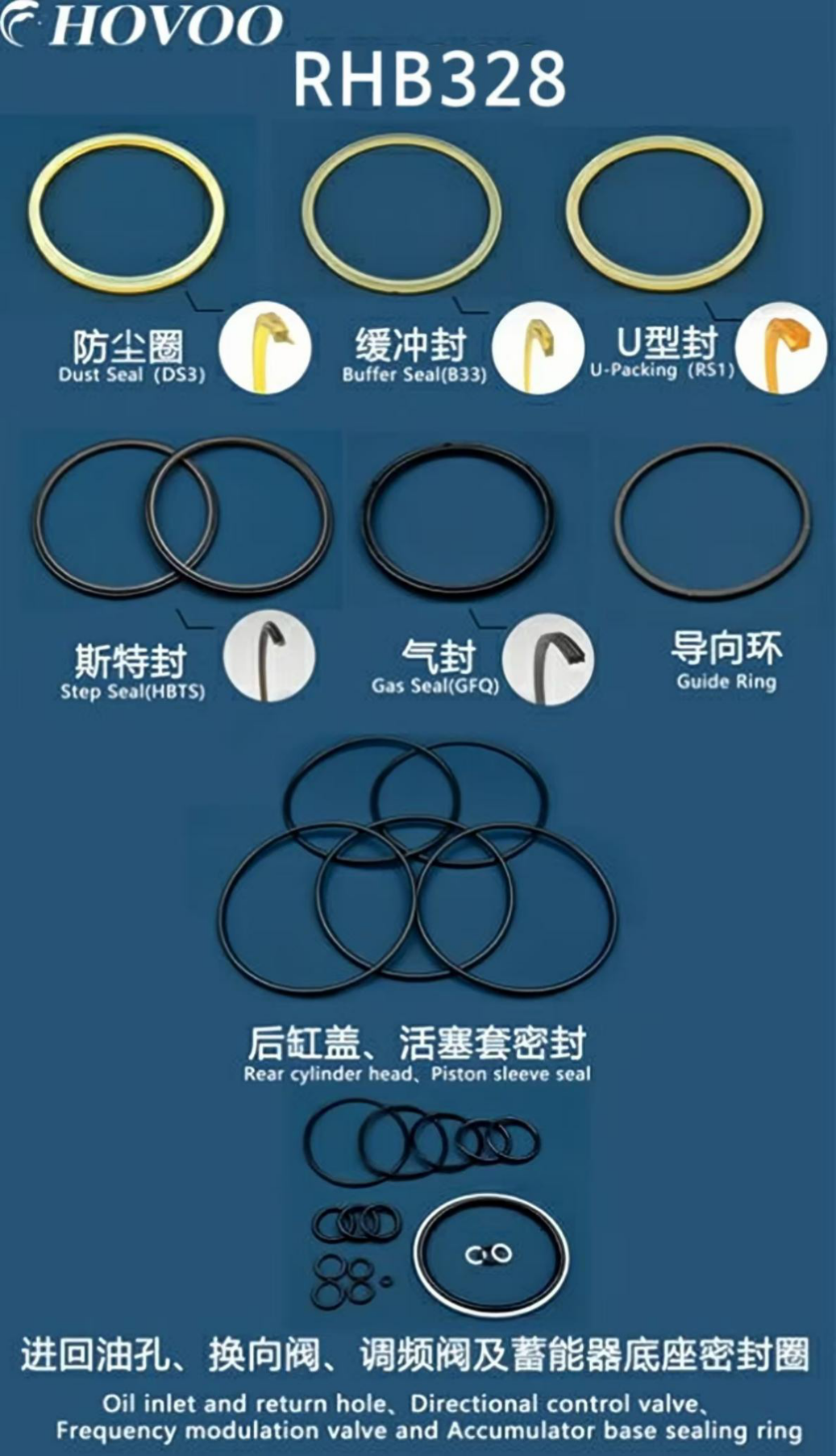 rhb328 hydraulic breaker seal kits-2